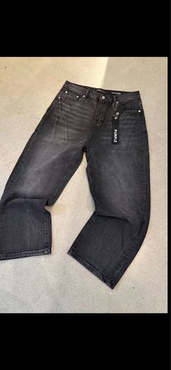 Purple jeans