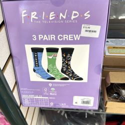 FRIENDS 3 PAIR CREW 