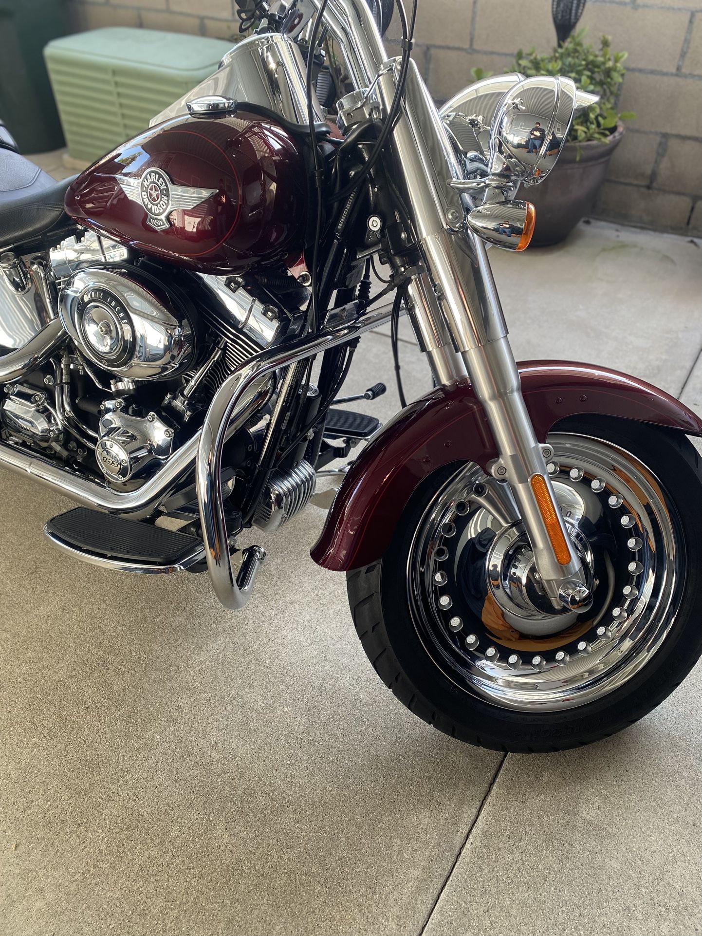 New 2015 Harley Fatboy With 1300 Miles