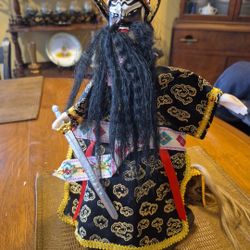 Chinese Bao Zheng Chinese opera glove puppet