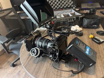 Cinema Camera Rig with SmallRig Cage and Accessories