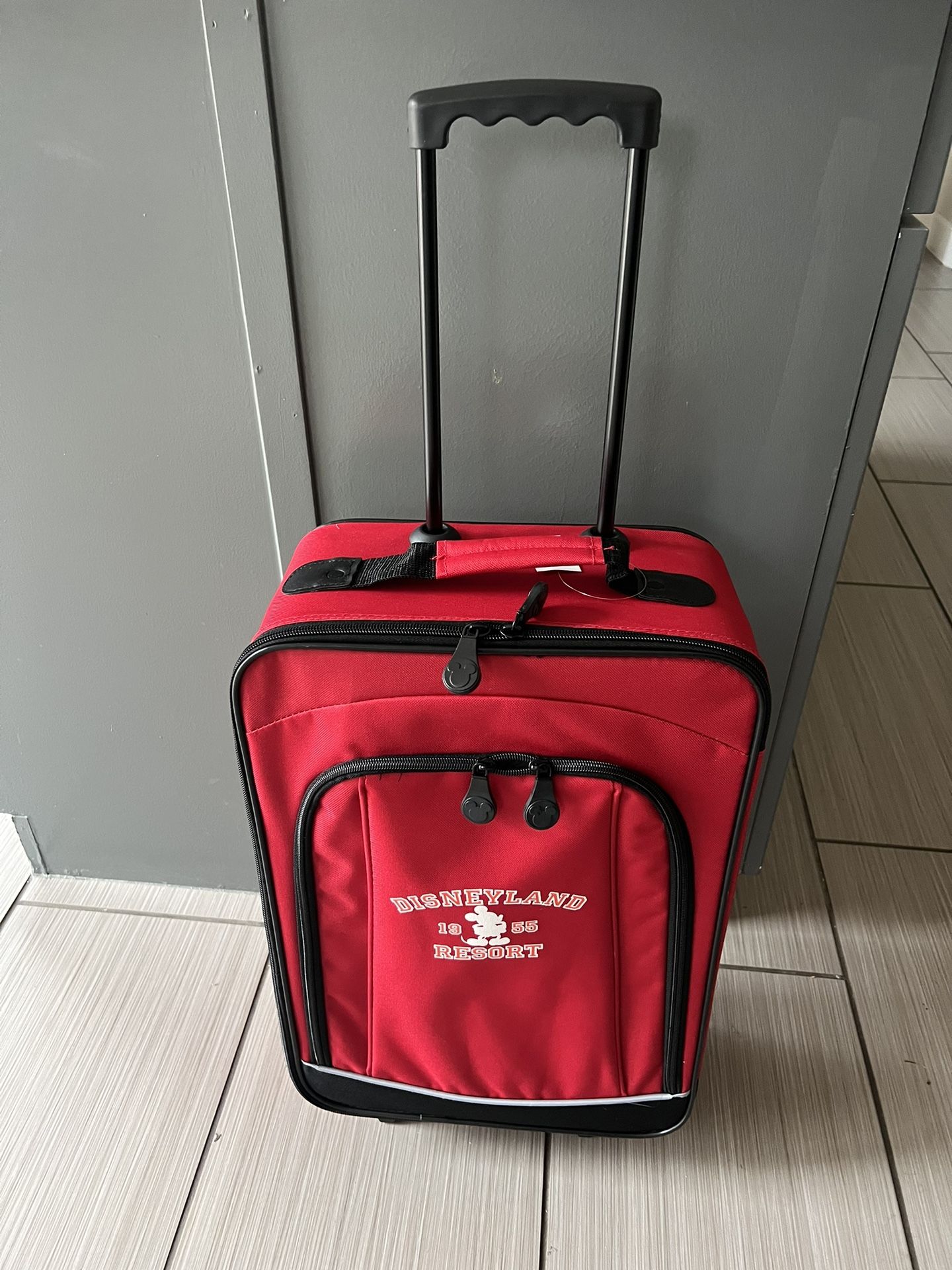 Kids Disneyland Resort Rolling Suitcase And Bag Set