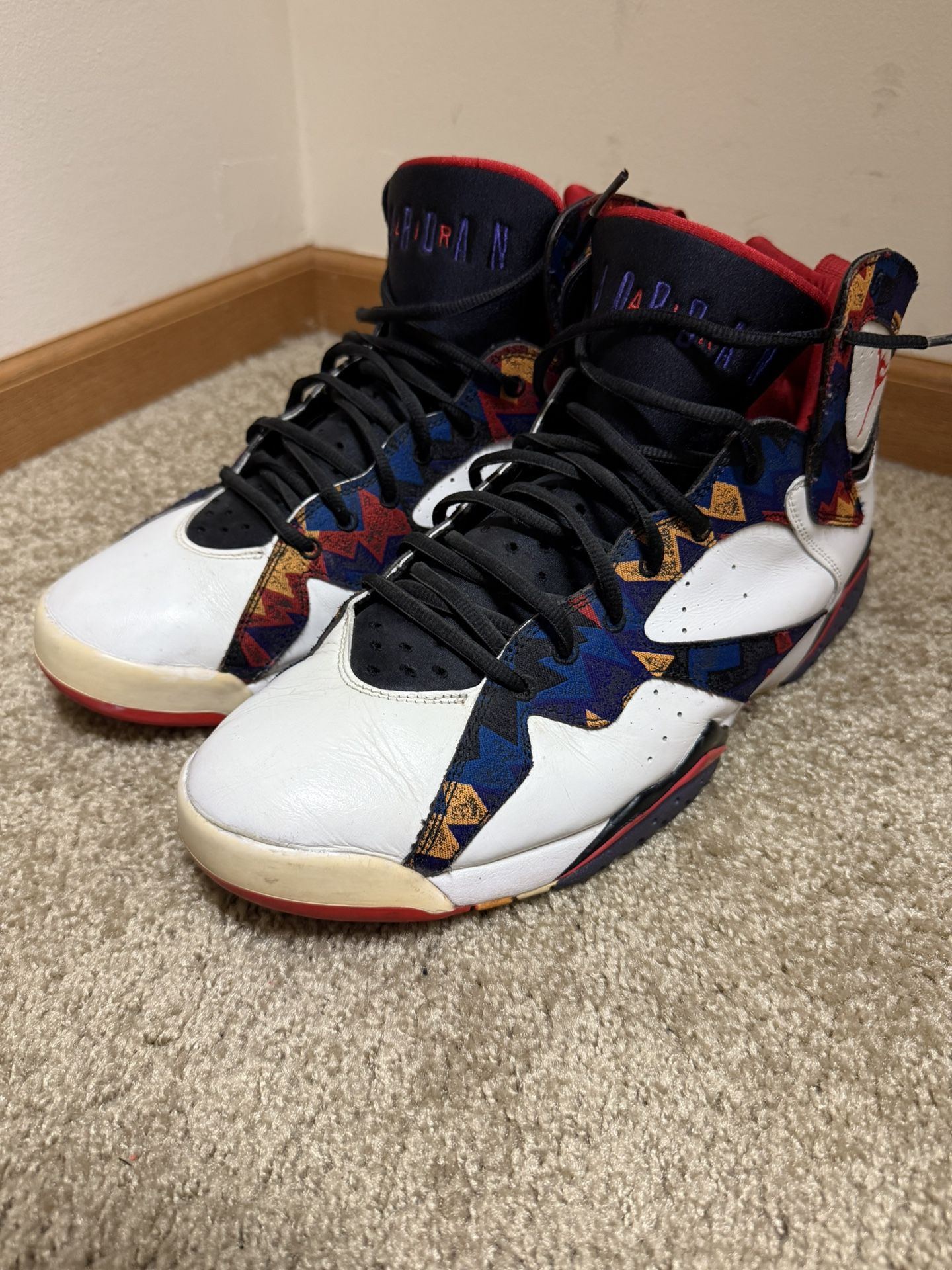 Jordan Retro 7 Ugly Sweater Size 13