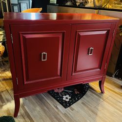 Red cabinet