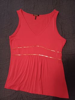 Hot Pink Tank Top Size Large 