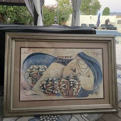 GE Mullan Print in Custom Frame