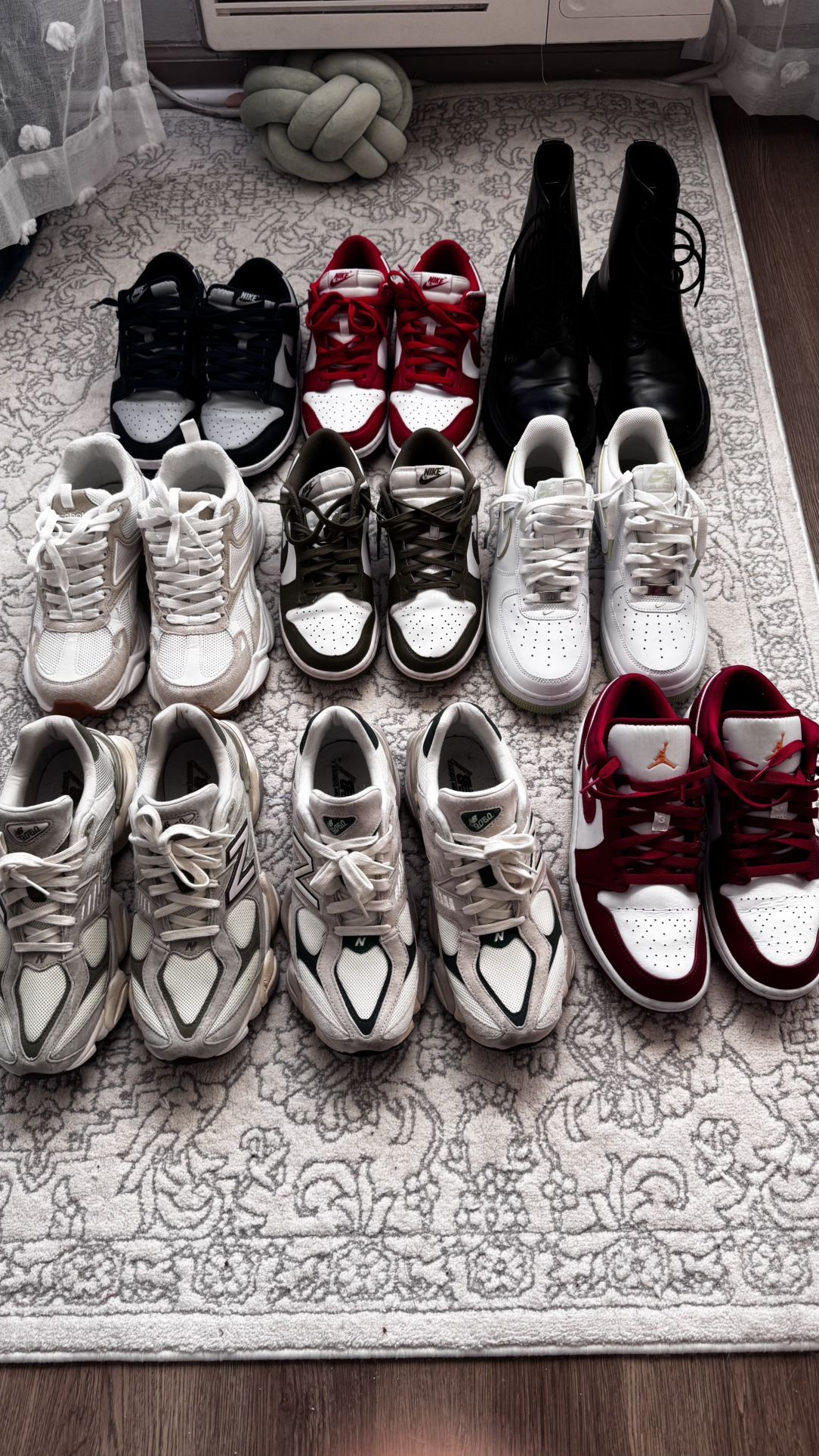 I'm selling more than one pair of shoes. They need to go for a cheaper price. I'm moving. There is no answer to ridiculous questions. 