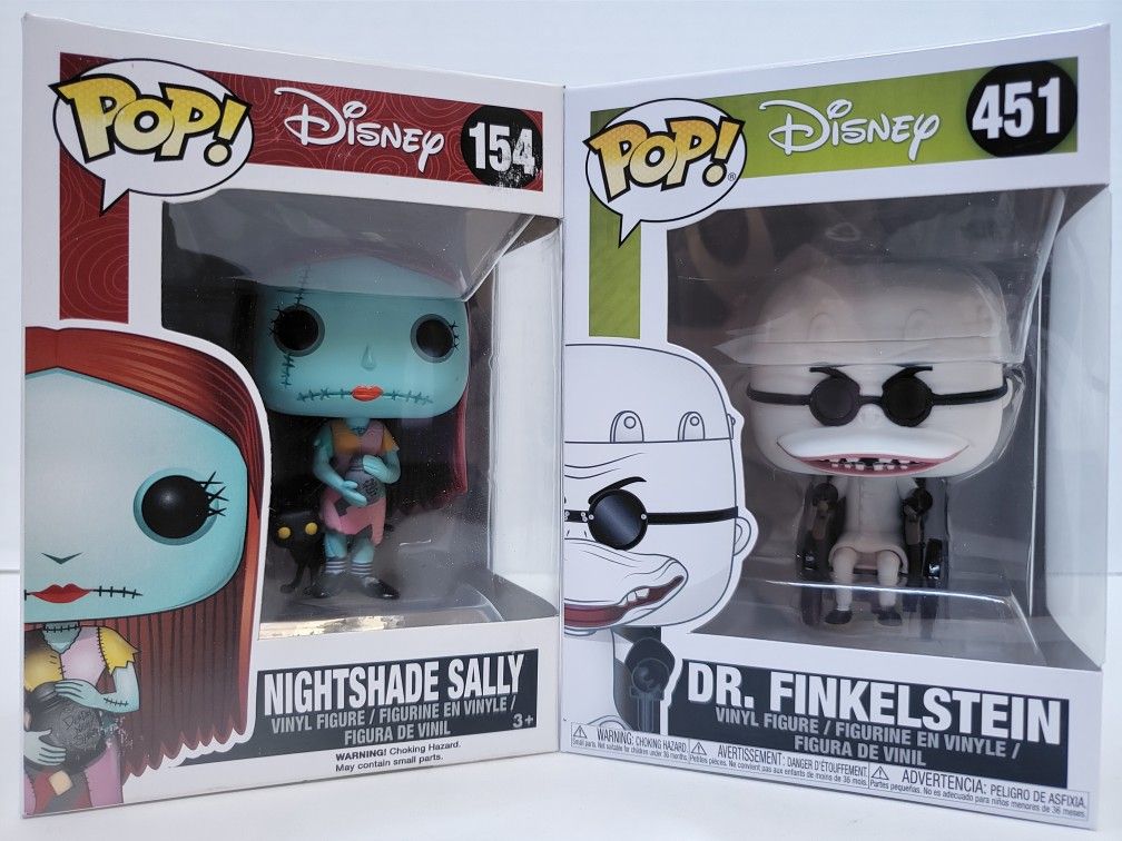 Funko Pop! Movies Nightmare Before Christmas Nightshade Sally & Dr. Finkelstein