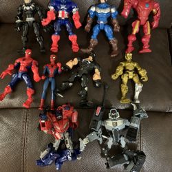 10 Super Hero’s     All $20   Sample /95