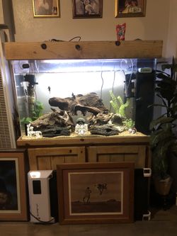 110 Gallon Acrylic Fish Tank Aquarium