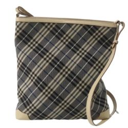 Burberry Blue Nova Check Shoulder Bag