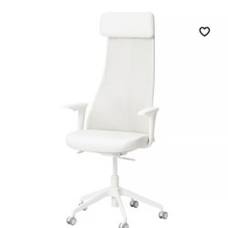 JÄRVFJÄLLET Office chair with armrests, Grann white Retail Price $399.99