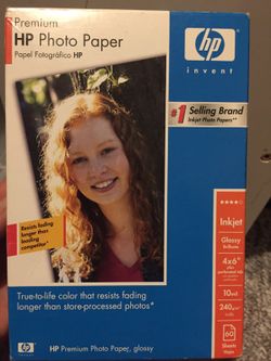 Hp Photo paper