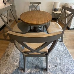 Queen Bed frame And Dining Table (LIKE NEW)