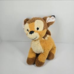 Disney Store Bambi Baby Plush 12" Stuffed Animal Deer Fawn Fuzzy Furry Cute Walt
