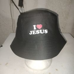 I Love Jesus Bucket Hat