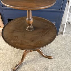 Mid Century (1900’s) 2 Tiered Table