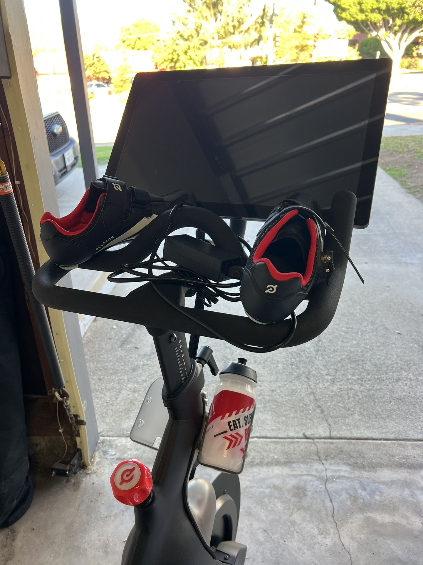 Peloton Bike With Size 10 Shoes