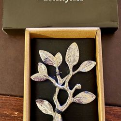 Michael Aram Sleepy Hollow Wine Stopper - Nickel Plate