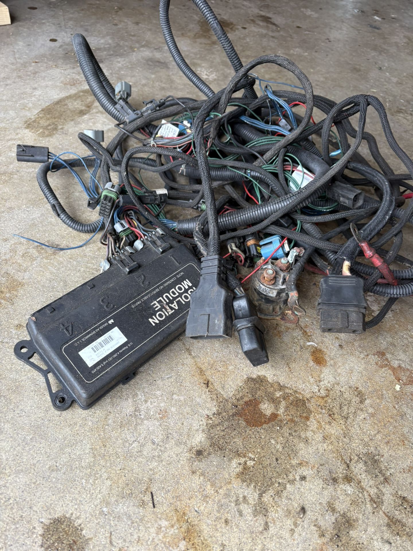 Western Ultramount Plow Wired Harness