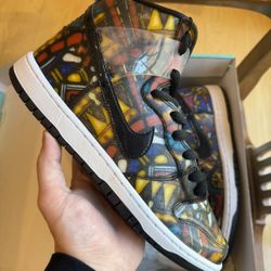 Nike Dunk High Sb Stained Glass