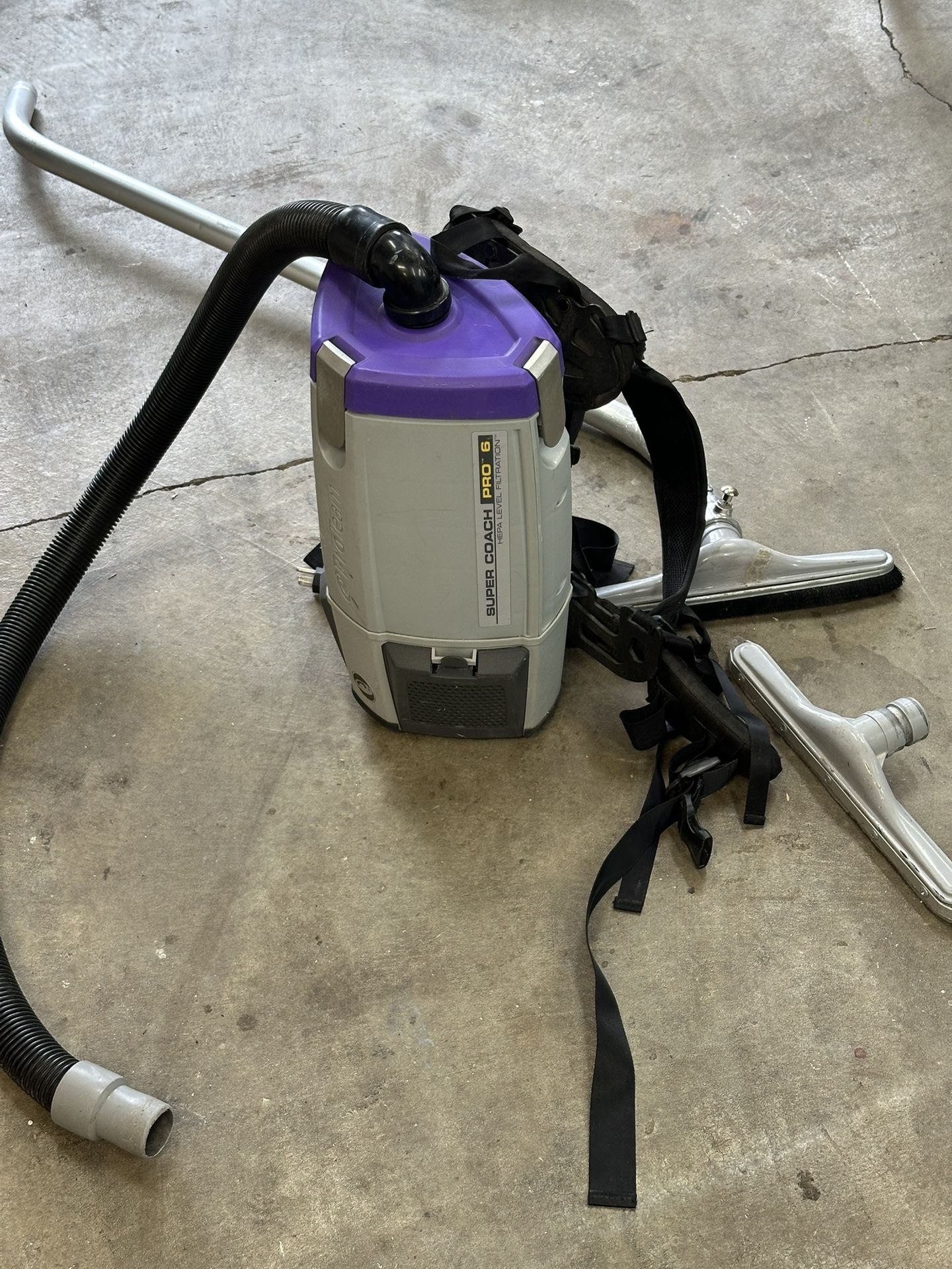 Pro Team Super Coach Backpack Vacuum