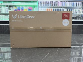 LG Ultra Gear OLED GX9 34” OLED ((Take It Home In Payments/ llévatelo a casa en pagos) 