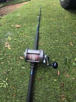 Fishing bluefin tuna setup