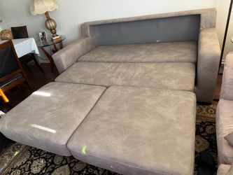 Gray Sleeper Sofa Bed