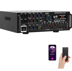 2000W Stereo Audio Amplifier for Home Theater, Car Audio, Karaoke