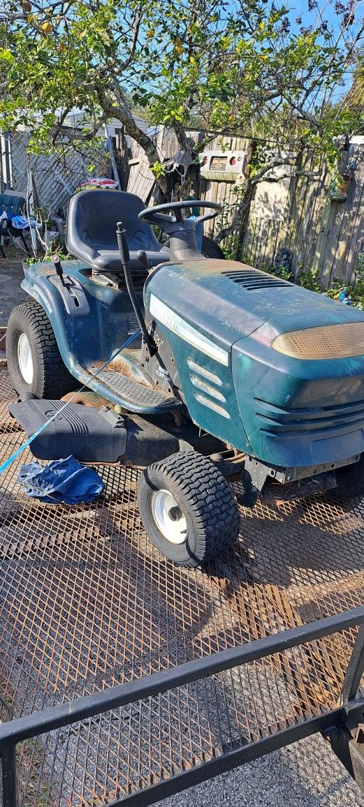 Lawn tractor.