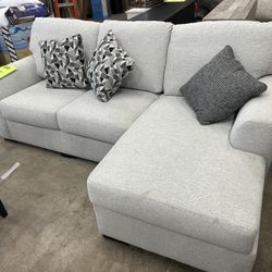 98” Long Fabric Sofa / Chaise