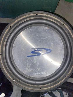 Alpine Type S 12 Subwoofer