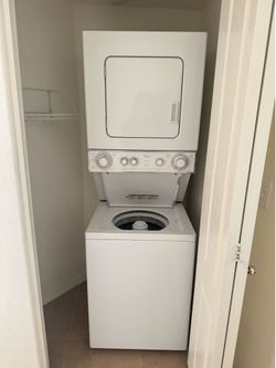 Washer and dryer
