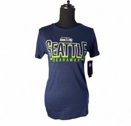 Fanatics NFL Seattle Seahawks Women's Short Sleeve Graphic T-Shirt XS Blue NEW