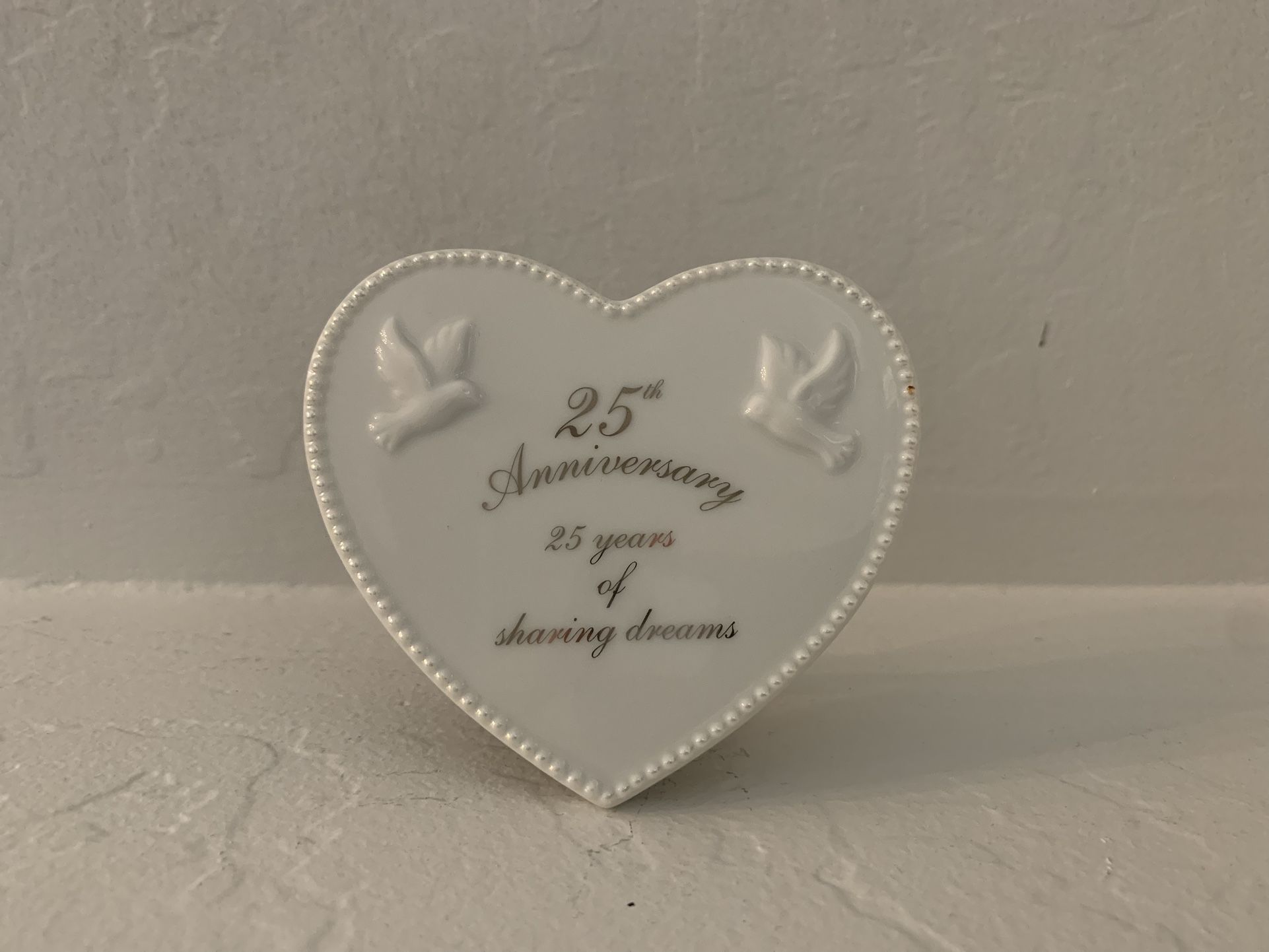 25th Silver Wedding Anniversary Items