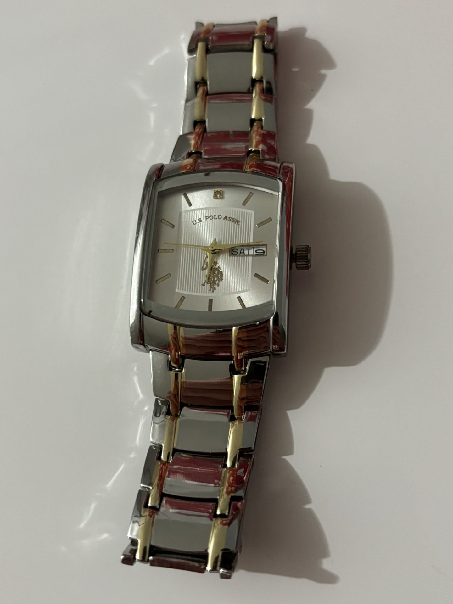 Gold And Silver U.S. Polo Watch