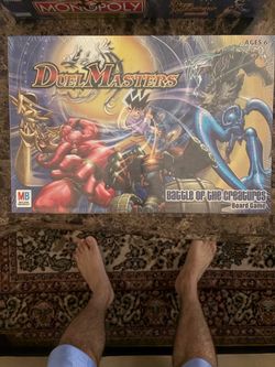 Duel Masters: Battle of the Creatures Board Game – NEW Factory Sealed