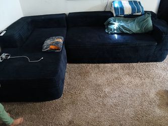 Boneless couch from Walmart