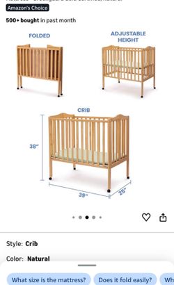 Deltra Mini crib