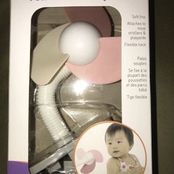 Dreambaby Deluxe EZY-Fit Clip on Fan with Soft Fins - Perfect for Strollers New