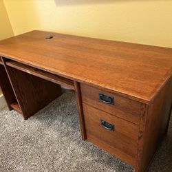 Hardwood Desk For Sale