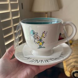 Rae Dunn Mad Hatter Tea Cup