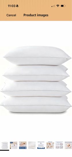 King size pillows set of 4