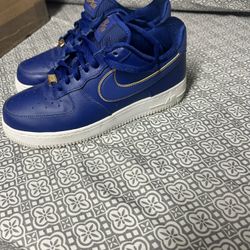 Blue and Gold Air Force 1