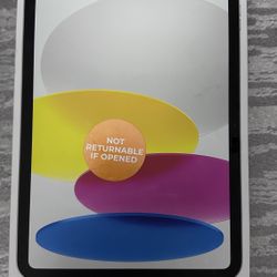 Apple iPad 10th Generation 10.9" 64GB Silver WiFi Tablet MPQ93LL/A 2022 Sealed