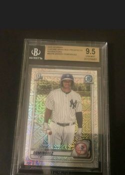 Jasson Dominguez Bowman holo 9.5 🔥🔥