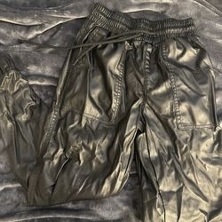 Latex Joggers Pants