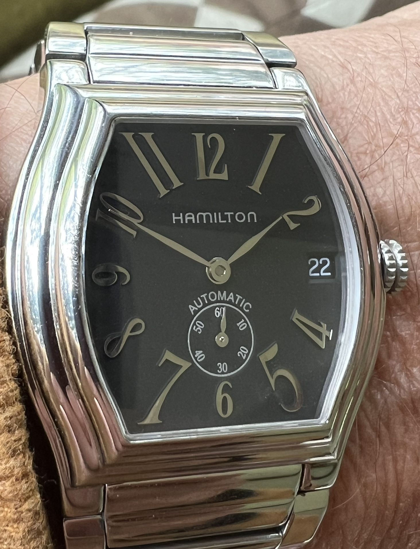 Swiss-Made Hamilton Dodson Automatic Watch - SS Beauty