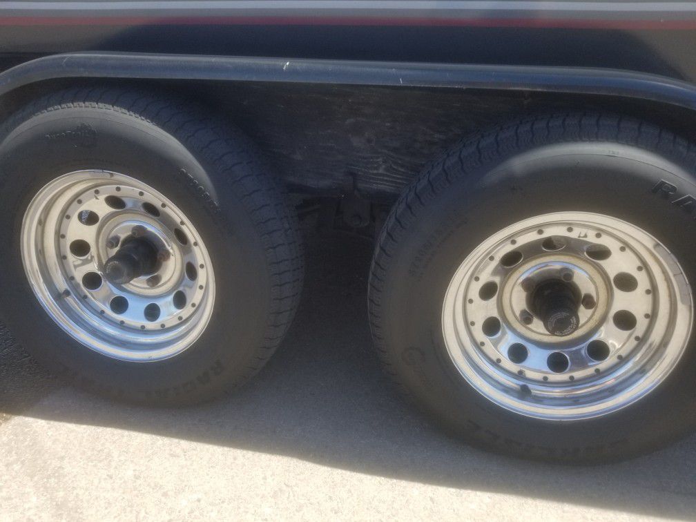 Trailer wheels and tires rims 205/75/14